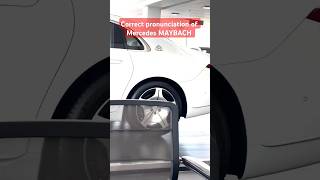 Car Brand name Pronunciation  Mercedes Maybach 👍  Car Quest [upl. by Goeselt]