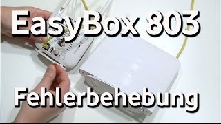 Vodafone EasyBox 803 mit der TurboBox Fehler beheben [upl. by Ethbun]