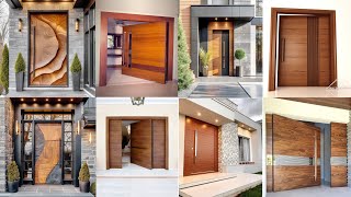 Top 50 Wooden Single Door Design for 2024  Best Main Door Design for Home  Front Main Door Design [upl. by Refennej]