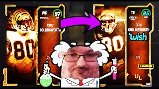 SO I PUT MLB CRIS COLLINGWORTH AT TE AND HE BECAME THE BEST CARD IN MUT MADDEN 24 ULTIMATE TEAM [upl. by Assilana959]