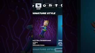 “NEW” VAULT BOY BACKBLING IS HERE fortnite gaming viral fortniteclips shorts [upl. by Haisoj189]