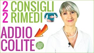 ADDIO COLITE con 2 CONSIGLI 2 RIMEDI NATURALI e i CIBI da EVITARE by Simona Vignali Naturopata [upl. by Ag]