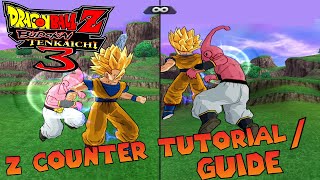 ReUpload DBZ BT3 Guide ZCounter Tutorial [upl. by Anileva545]