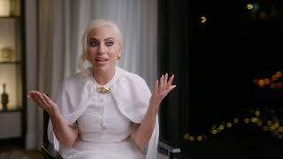 House of Gucci Interview Lady Gaga quotPatrizia Reggianiquot [upl. by Ayatan955]