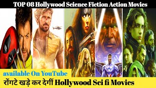 TOP 08 Hollywood Sci fi Movies In Hindi  Biggest Science Fiction Movies On Netflix [upl. by Eimaraj]