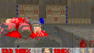 Doom II 100 Walkthrough Map03 The Gantlet [upl. by Eshelman35]