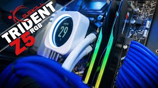 Unleash Your PCs Potential with GSkill Trident Z5 RGB Memory [upl. by Lleuqar]