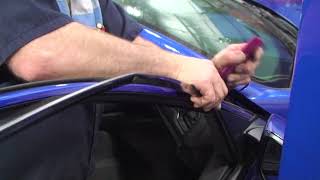 Episode 287  20172021 Honda Civic Hatchback Black Window Trim Installation [upl. by Sivrat]