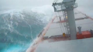 Biggest Waves Ever Recorded On Camera [upl. by Stefania708]