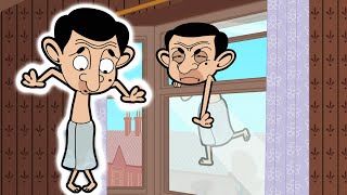 Mr Bean Has Locked Himself Outside  Mr Bean Animated  Clip Compilation  Mr Bean World [upl. by Allista304]