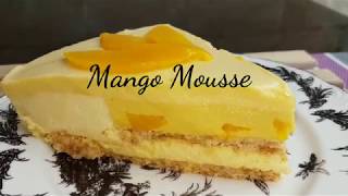 How to make Mango Mousse cake [upl. by Adebayo]