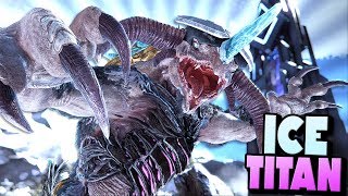 SOLO TAMING THE ICE TITAN  ARK Extinction DLC Ep 52 [upl. by Anua]