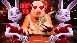 Liars Bar HOT BUNNY Convention with the devil card [upl. by Midge]