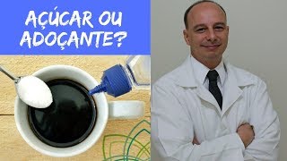 Açúcar ou Adoçante Qual Utilizar ‖ Dr Moacir Rosa [upl. by Llert]