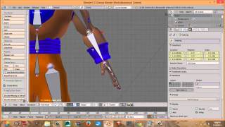 Blender Tutorial Rigging Goku [upl. by Kone]