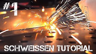 Schweißen Tutorial für absolute Beginner  MAG für Einsteiger wie geht das  Teil 1 [upl. by Anirehtak888]