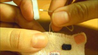 How to do the Oversewing Stitch [upl. by Tiffa]