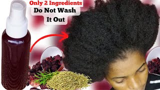 Best way to use rosemary leaves 🌿 and hibiscus for extreme hair growthremove gray hair [upl. by Rogozen566]