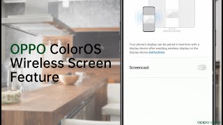 Cast your OPPO phone screen on TV  OPPO Care [upl. by Anetsirk]