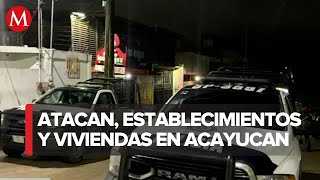 Jornada violenta reportan ataques armados en Acayucan [upl. by Mikah]