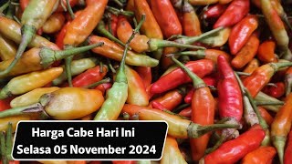 Harga Cabai Rawit Hari Ini Selasa 06 November 2024 [upl. by O'Gowan]