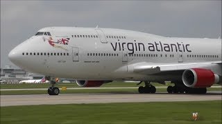 Manchester Airport RWY23L Close Up Departures  310514 [upl. by Ankeny]