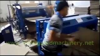 Single Facer Fingerless Corrugation Machine [upl. by Stannfield708]