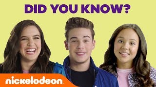 Top 5 Little Known Facts w Breanna Yde Ricardo Hurtado amp Lilimar 🐶  NickStarsIRL [upl. by Piks]