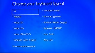 How to fix Windows 10 wouldnt bootup Asking Keyboard Layout  Missing Boot record in windows 10 [upl. by Bivins]