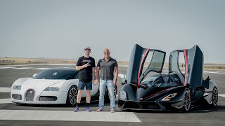 Is the SSC Tuatara as fast as they say Racing my Bugatti Veyron [upl. by Skier]