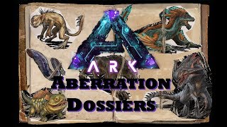 Ark Survival Evolved Dossier Readings 3  All 14 Aberration Dossiers  CampC Productions [upl. by Bascio]