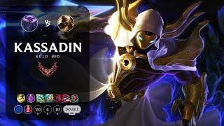 Kassadin Mid vs Akshan  EUW Grandmaster Patch 142 [upl. by Domeniga711]