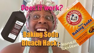 Hair Lightening Does Peroxide and Baking Soda Work [upl. by Initof]