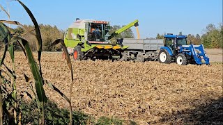 🌽na ziarno 2024 z Nowym Nabytkiem ☆New Holland T475s☆ Claas Dominator 68s Ursus c360 [upl. by Esened]