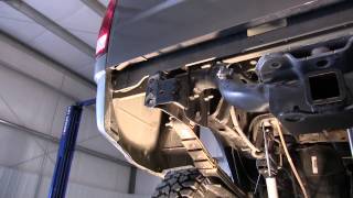 TITAN Fuel Tanks Spare Tire Auxiliary Fuel System Installation Video STAFS Model 4030203 [upl. by Ttezzil]