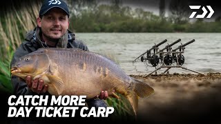 How to CATCH MORE Carp on Busy Day Ticket Lakes  Linear Fisheries  Lewis Swift  Daiwa Carp [upl. by Nylrebma]