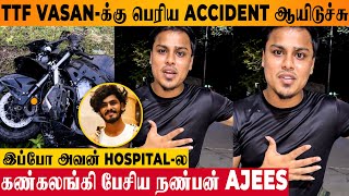 TTF Vasan😭 Shocking Bike CCTV Video  Ajees Reveals Health Condition  Maharashtra Ride Kanchipuram [upl. by Browne]