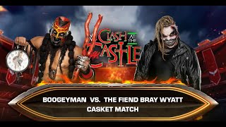 WWE2K24 The Fiend Bray Wyatt vs Boogeyman Casket Match [upl. by Llenyl]