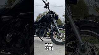 Italika TC 250🔥 bike italika tc250 250 motorcycle 2021 chopper motos crucero music [upl. by Bernadine627]