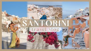 SANTORINI GREECE VLOG  exploring Oia Ancient Thera Emporio Pyrgos amp Red Beach [upl. by Linehan]