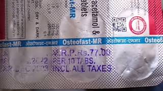 Osteofast mr tablet uses in hindi  osteofast mr tablet price  osteofast mr dose  painkillers [upl. by Melissa244]