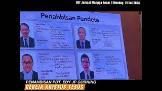 Penahbisan Pdt Edy Jhon Piter Gurning ST MDiv MTh [upl. by Kaufmann438]