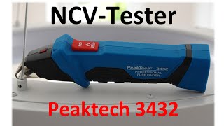 Peaktech 3432 Sicherungsfinder  NCVTester Teil 2  Elektromagnetische Welle  Elektrotechnik [upl. by Marrilee]