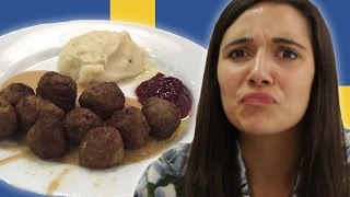 People Try Ikea Food [upl. by Abigale601]