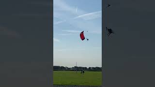 Parachute Landing At black Knights Parachute Centre🪂 [upl. by Yhtommit]