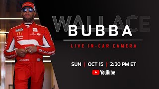 Live Bubba Wallaces Las Vegas InCar Camera presented by DoorDash [upl. by Hanford]