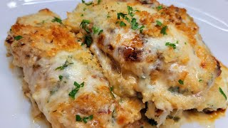 PARMESAN CRUSTED CHICKEN recipe longhorn parmesan crusted chicken [upl. by Casady]