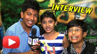 Mamachya Gavala Jauya  Kids Interview  Upcoming Marathi Movie [upl. by Shani]