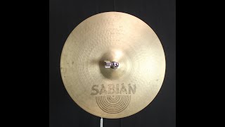 Vintage Sabian 14quot 1980s AA Regular Hats  981g1466g [upl. by Norrad]