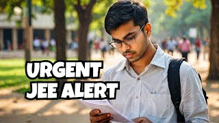 ⚠️Urgent Live  JEE Advanced dates out  IIT Kanpur Official Update 😱🔥jee2025 jeemains [upl. by Lipps]